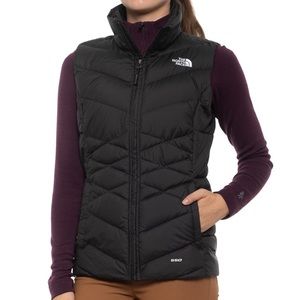 North face 550 puffer vest black